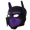purple, variant on AmaMary 1 Pcs Adult Puppy Face Mask is Removable