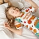 thumbnail image 5 of Fotbe Fall Pumpkins Pijama Estampada de 2 Piezas para Niños – Ropa de Dormir de Manga Corta Cómoda para Niños y Niñas, Camiseta y Shorts de Algodón-4X-Large, 5 of 6