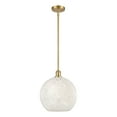 thumbnail image 2 of Innovations Lighting - White Mouchette - 1 Light Stem Hung Pendant In Modern, 2 of 7