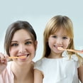thumbnail image 2 of Natural Bamboo Toothbrushes – Eco Friendly Biodegradable Toothbrush with Soft Bristles, BPA-Free Handle, Sustainable Oral Care, 4 Pack, 2 of 6