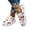 White, variant on EKVAHL Women's Loafers Lace Up Athletic Sneakers Halloween Pumpkin Print Lightweight Flat Shoes Cozy Non Slip Casual Walking Shoes
