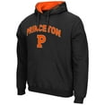 thumbnail image 2 of Men's Colosseum Black Princeton Tigers Arch and Logo Pullover Hoodie, 2 of 3