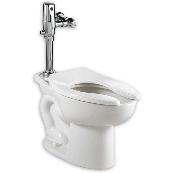 American Standard 3451576.020 Madera 15-Inch Elongated Universal Floor Mount Toilet Bowl with Everclean and Dual Flush