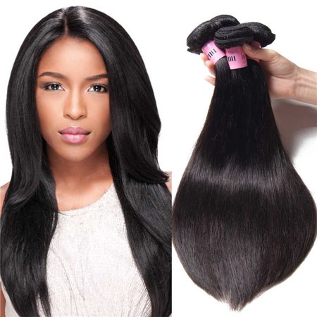 Unice Hair Icenu Straight Brazilian Hair Weave Bundles 3 Pcs