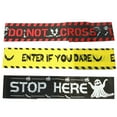 thumbnail image 1 of 3pcs Halloween Warning Tapes Halloween Warning Lines Halloween Caution Tapes Random Style, 1 of 8