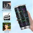 thumbnail image 6 of GZHJMY CatTumbler with Lid & Straw,Reusable Double Wall Stainless Steel Vacuum Insulated Travel Mug, 6 of 7