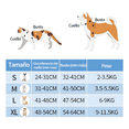 thumbnail image 5 of Pechera Arnés Para Perro Regulable Con Bandas Reflectivas Malubero Azul/naranja, 5 of 5