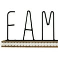 thumbnail image 7 of Northlight Metal "Family" Wood and Bead Decoration - 11.5", 7 of 7