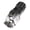 Silver, variant on Eye Strong Light Flashlight Portable USB Rechargeable Outdoor Home Mini Steel Flashlight Rechargeable Head Flashlights High Mechanic Strip Cob Headlight Miner Light for Head Walking Lights for