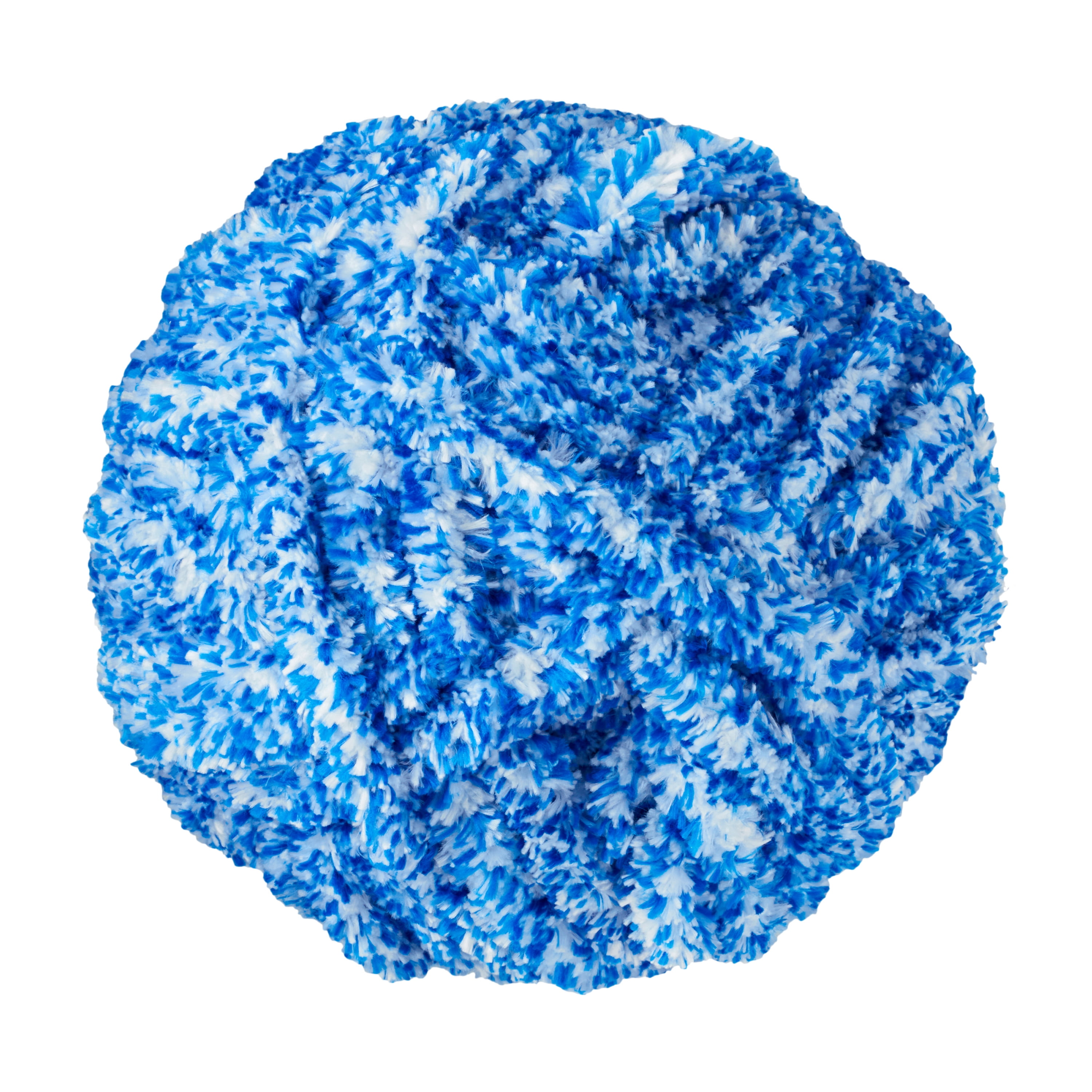 The Pioneer Woman Heathered Velvet Yarn, 77.6 yd, Bright Blue, 100% Polyester, Super Bulky