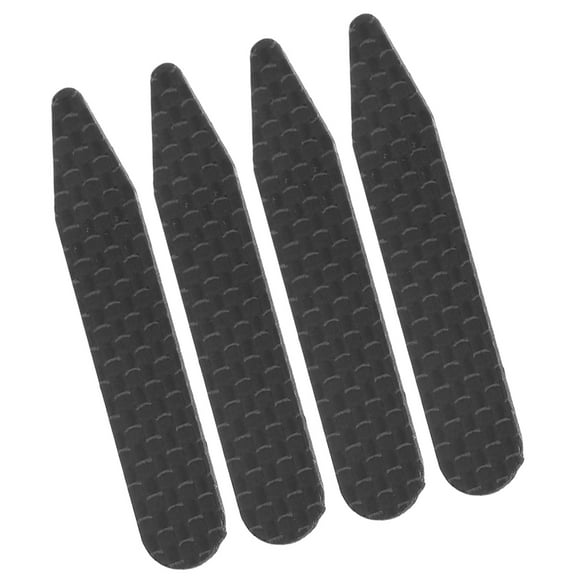 GAXIRE Shirt Collar Stays Set Black Carbon Pairs