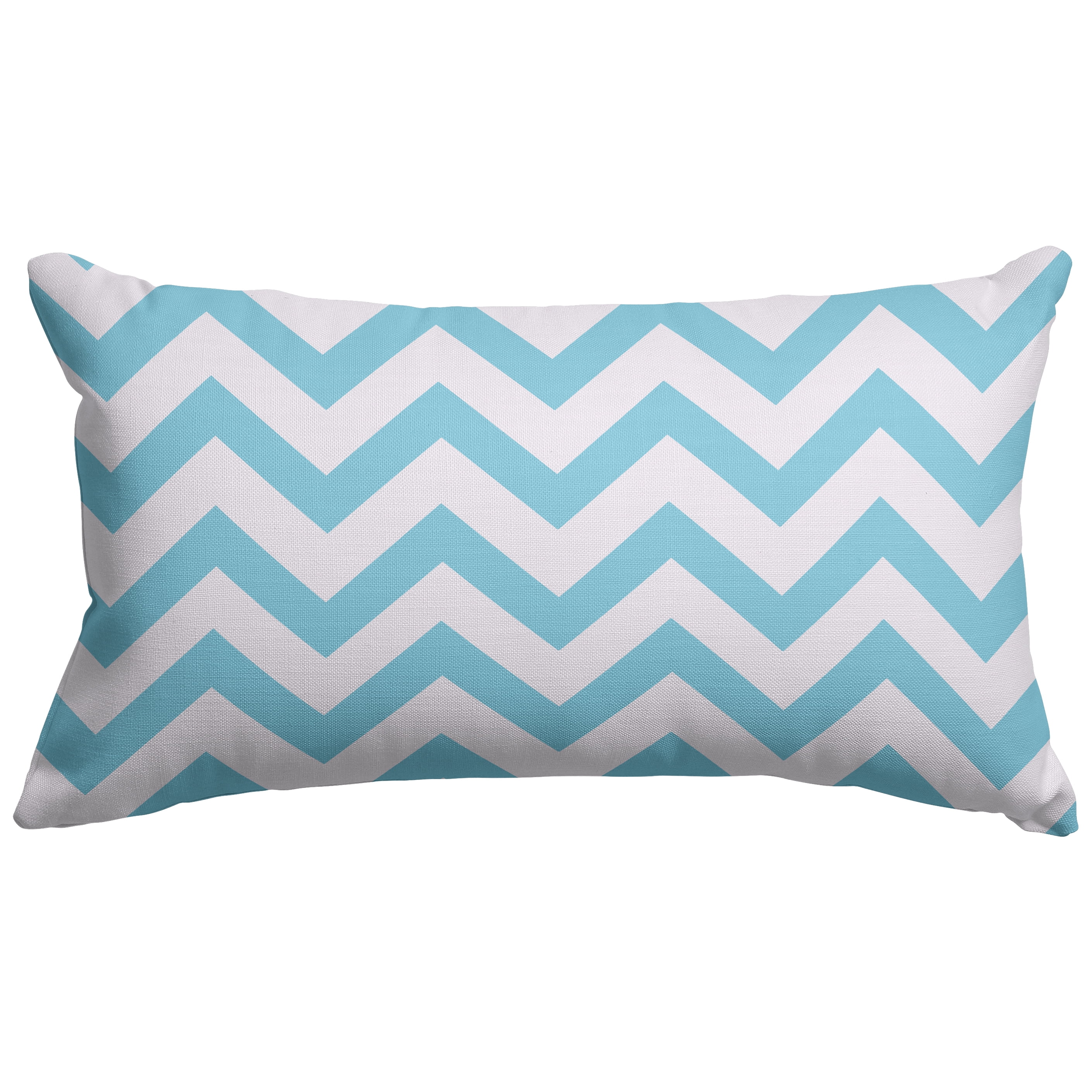 Majestic Home Goods Chevron Indoor Cotton Small Decorative Throw Pillow