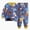 A117-Blue, variant on Baby Boys Girls Pajama Set 6M-7T Kids Cute Toddler Snug fit Pjs Cotton Sleepwear Long Sleeve Loungewear Homewear,18-24 Months