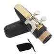 thumbnail image 2 of Decodeary Clarinet Mouthpiece Kit with Ligature Good Sound Reed Fastener Clamp ABS Musical Instrument Accessories for Beginner, 2 of 6
