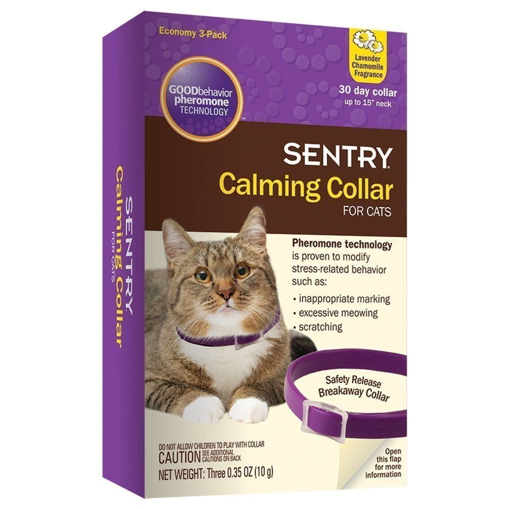 cat calming collar walmart