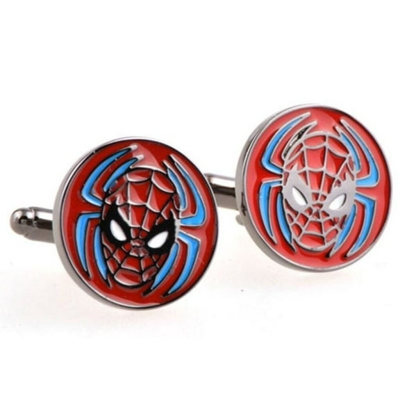 Spider-Man Spider Metal/Enamel Cufflinks