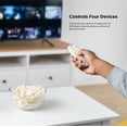 thumbnail image 3 of Incipio Universal TV Remote Control with Bright Colors – Easy-to-Find, User-Friendly Design, Compatible with Most TV Brands & Streaming Devices, 3 of 9