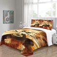 thumbnail image 4 of Naruto Bedding Set Anime Characters Soft Microfiber Duvet Cover With Zipper Set Pieces, For Children, Teens, Adults, Double, 4 of 5