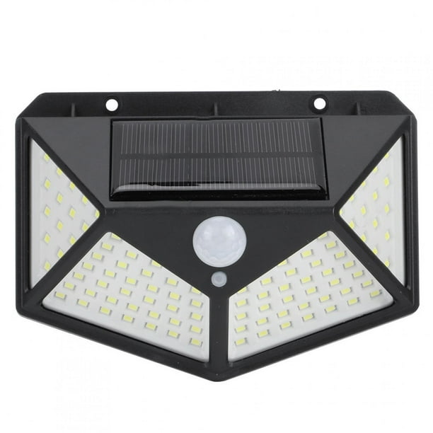 Lámpara de Inducción Impermeable BuyWeek Lámpara Solar para Exteriores con Sensor de Movimiento 100 LED