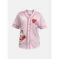 thumbnail image 5 of Strawberry Shortcake x Care Bears Women's Baseball Jersey, Sizes XXS-2XL, 5 of 5