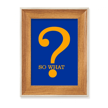 So Desktop Wooden Photo Frame Display Picture Art Painting Multiple Sets