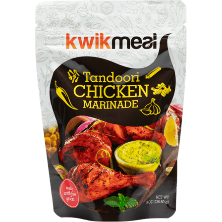 Restauraunt Style Tandoori Chicken Marinade Paste | 226g (8.0 OZ) | Perfect Marinade for Tandoori and Tikka | 12 Aromatic Spices | Yogurt, Fresh Ginger, and Garlic | Authentic Taste | 1 Pack