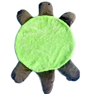 Floor Turtle Mop Reusable Floor Cleaning Pad with Cute Double Turtle Shape for Household Floors and Hair Care