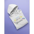 thumbnail image 3 of I Want To Be A Unicorn Hoodie Women -Image by Shutterstock, Female XX-Large, 3 of 4