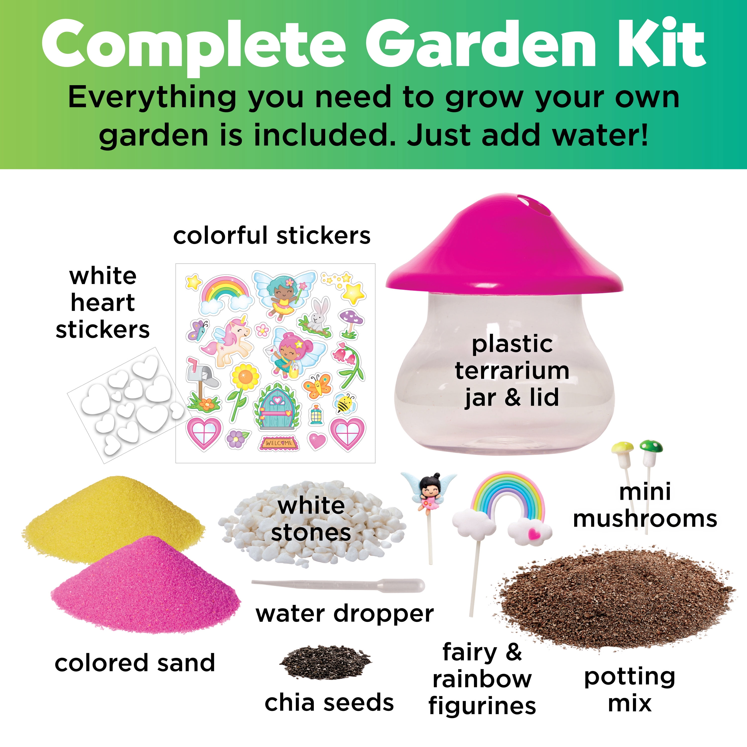 Creativity for Kids Fairy Forest Garden Child, Beginner Craft Kit for Ages 6 to 9, Boys and Girls  (图4)