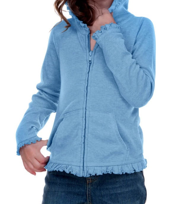 Kavio Unisex Infants Jersey Long Sleeve Zip Up Hoodie 