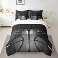thumbnail image 2 of Erosebridal Teens Basketball Bed in a Bag Twin size, Sports Comforter Sets with Sheets, Room Decorative, Breathable 7-Piece, 2 of 5