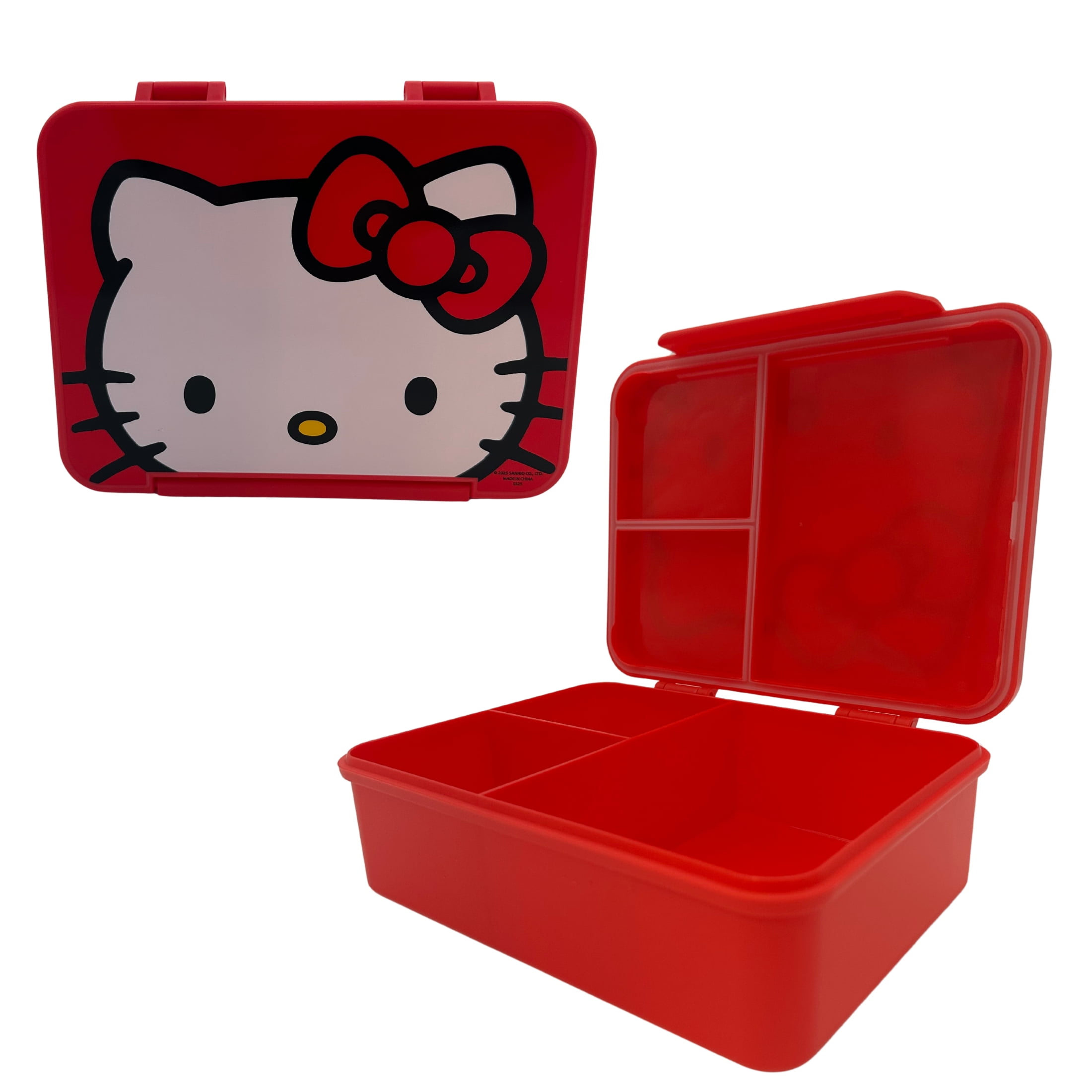 San Rio Hello Kitty Child's Reusable Silicone Bento Lunch Box