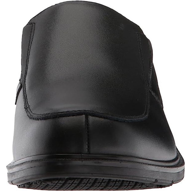Dr. Scholl\'s Work Loafers Jeff Men’s 11W WIDE Black Leather SR Slip-On NEW Dr Scholl main image 3