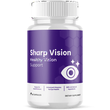 Sharp Vision Support Pills Advanced Formula Eye Health Supplement 60 Capsules