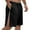 Black, variant on NAFUU Mens Casual Shorts Men's Stretch Shorts Knee-Length Casual Classic Fit Drawstring Summer Beach Shorts With Pockets Athletic Trousers