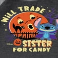thumbnail image 3 of Lilo & Stitch - Will Trade Sister For Candy - Toddler And Youth Raglan Graphic T-Shirt, 3 of 6