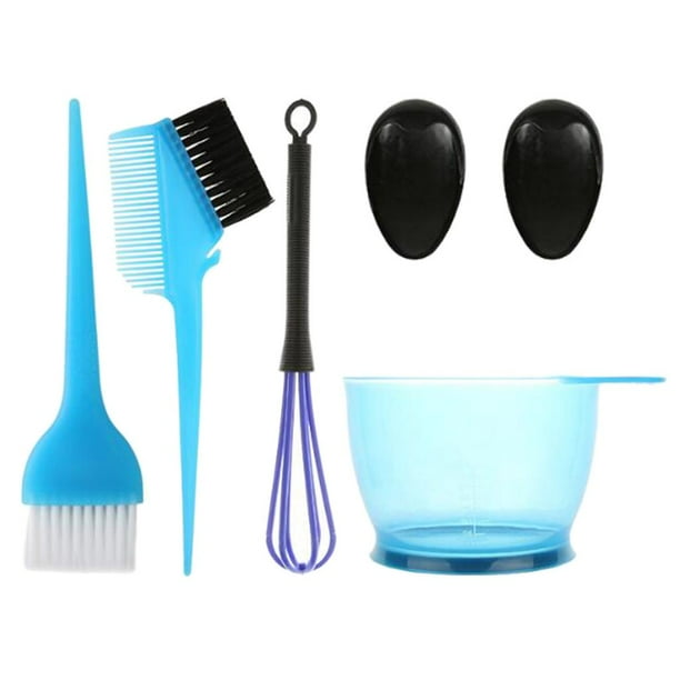 Juego de Cepillo y Peine para Teñir el Cabello Sunnimix Azul