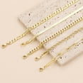 thumbnail image 4 of PULABO Bracelets For Women ,  Jewelry Sets For Women Trendy Thin Dainty Stackable Cuban Link Paperclip Chain Bracelet Pack Fashion Accessories Gifts For Womens Maximalist Jewelry, 4 of 10