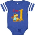thumbnail image 3 of Inktastic Gold and Red Baby Dragon First Birthday Boys or Girls Baby Bodysuit, 3 of 5