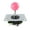 Pink, variant on Huanledash Joystick DIY High Response Non-delayed Arcade Game Fighting Stick Controller with Ball for Players