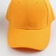 thumbnail image 5 of Gorra de Baloncesto con Visera Lisa Unisex Sunnimix Sombrero de Sol Liso Al Aire Libre Amarillo unico, 5 of 5