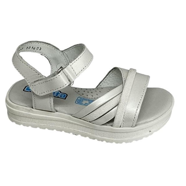 Calzado de INFANTIL tipo SANDALIA color PERLA Coqueta 101603-Y