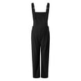 thumbnail image 5 of Pimfylm Pregnancy Trousers For Women Winter Women's Maternity Pants Over The Belly Wide Leg Casual Palazzo Beach Pants Comfy Pregnancy Trousers Black,Size for 11-12 Years, 5 of 9