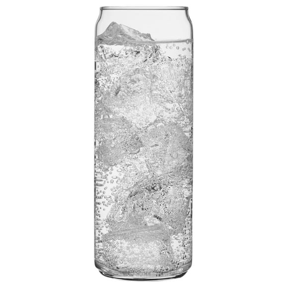 Mainstays Slim Beer 12.5oz Can Glasses (Set of 6)