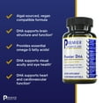 thumbnail image 3 of Premier Research Labs DHA - Supports Brain, Nerves, Eyes & Heart - Pure Plant Source DHA from Deep Sea Marine Algae - Gluten Free & Pure Vegan with No Added Stearates - 60 Vegetarian Softgels, 3 of 6