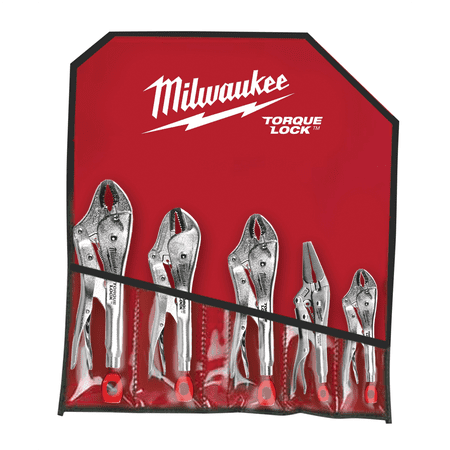 The Milwaukee Torque Lock Locking Pliers Kit, pictured here, is now on sale at Walmart.
