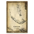 thumbnail image 3 of Captiva Vintage Map Prints Canvas, Florida Map Art Canvas, Canvas, Captiva Map City style vintage Canvas , Canvas Wall Art, Street Map Artwork Canvas, 3 of 6