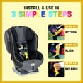 thumbnail image 4 of Asiento de coche Buckle Release Aid Bucklebee para niños, color gris, 4 of 7