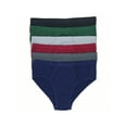 thumbnail image 3 of ToBeInStyle Men's Pack of 6 Assorted Cotton Bikini Briefs - Medium, 3 of 6