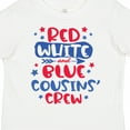 thumbnail image 4 of Inktastic Cousins Crew Red White and Blue 4th of July Boys or Girls Toddler T-Shirt, 4 of 5